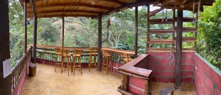 Hotel El Santuario Minca Esterno foto